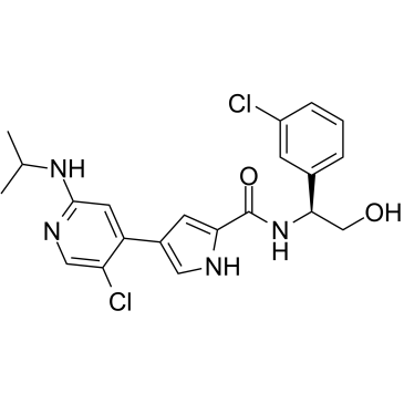 Ulixertinib Chemical Structure