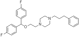 Vanoxerine 结构式