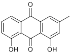 Chrysophanic acid Chemical Structure