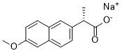 Naproxen sodium 结构式