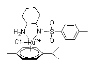 TsDACH RuCl(p-cyMene) Chemical Structure
