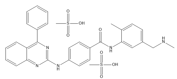 XL139 mesylate Chemical Structure
