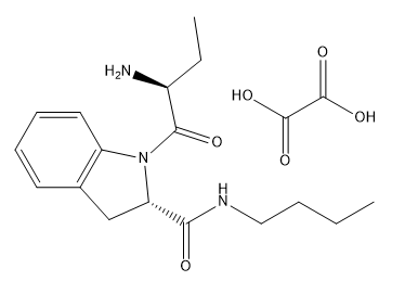 Butabindide oxalate 结构式