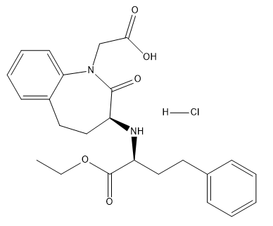 Benazepril HCl Chemical Structure