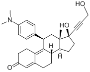 22-Hydroxy Mifepristone Chemical Structure
