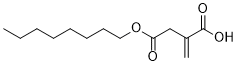 4-Octyl Itaconate Chemical Structure