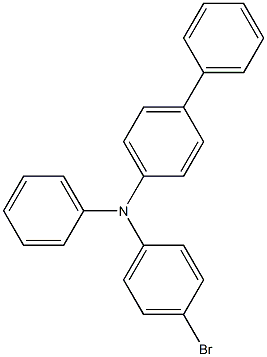 N-(4-bromophenyl)-N-phenyl-[1,1'-Biphenyl]-4-amine Chemical Structure