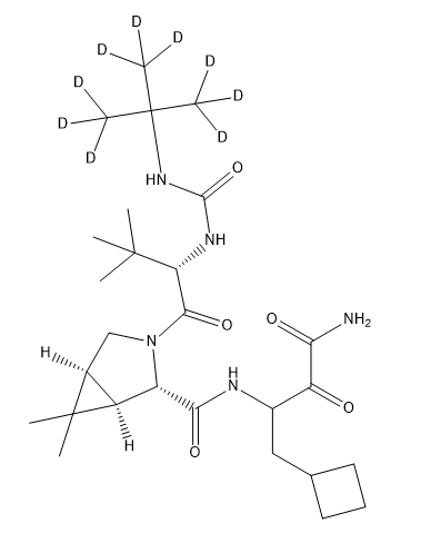 Boceprevir D9 Chemical Structure