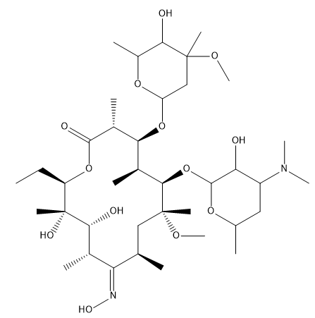 Clarithromycin EP Impurity L 结构式