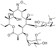 Clarithromycin EP Impurity G 结构式