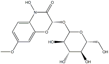 DIMBOA glucoside 结构式