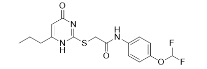 MMP-9 Inhibitor II 结构式