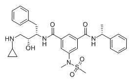 beta-Secretase Inhibitor IV 结构式
