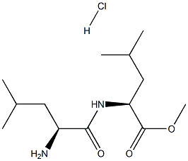 Methyl leucylleucinate hydrochloride 结构式