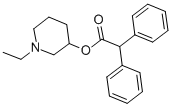 Piperidolate 结构式