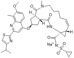 Simeprevir sodium Chemical Structure