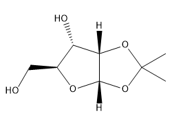 α-L-Ribofuranose, 1,2-O-(1-methylethylidene)- Chemical Structure