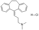 Amitriptyline hydrochloride 结构式