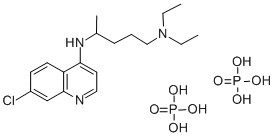 Chloroquine diphosphate Chemical Structure