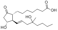 Misoprostol acid Chemical Structure