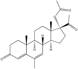 Megestrol acetate Chemical Structure