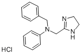 Antazoline hydrochloride 结构式