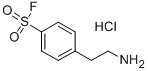 4-(2-氨乙基)苯磺酰氟盐酸盐 Chemical Structure