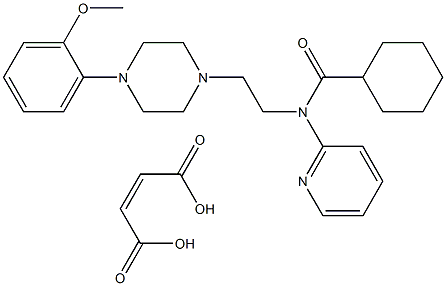 WAY-100635 Maleate Chemical Structure