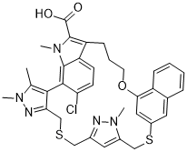 AZD-5991 Racemate Chemical Structure