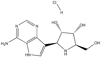 Galidesivir hydrochloride 结构式