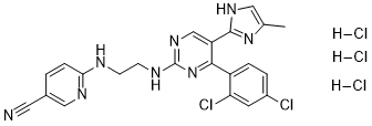 CHIR-99021 trihydrochloride Chemical Structure