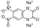 DNQX disodium salt 结构式