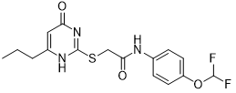 MMP9 inhibitor I 结构式