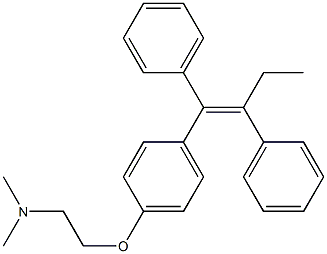 Tamoxifen 结构式
