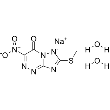 Riamilovir sodium dihydrate Chemical Structure