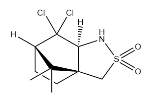 (+)-2,10-(3,3-DichlorocaMphor) sultam Chemical Structure