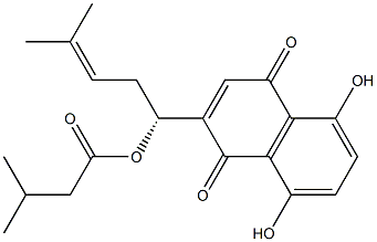 紫草素结构式图片