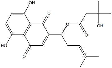 紫草素结构图片