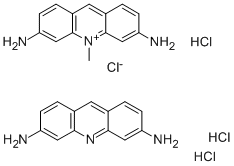 Acriflavine hydrochloride 结构式