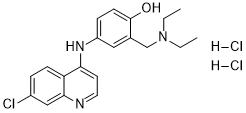 Amodiaquin dihydrochloride Chemical Structure