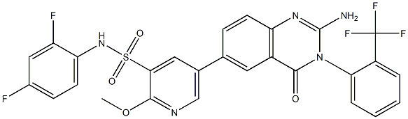 PI4KA inhibitor-F1 结构式