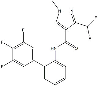 Fluxapyroxad 结构式