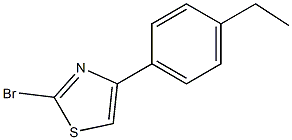 2-Bromo-4-(4-ethylphenyl)Thiazole Chemical Structure