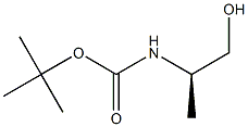N-Boc-D-alaninol Chemical Structure