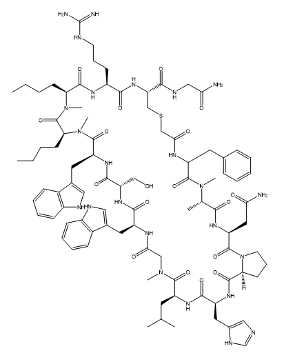 PD-1/PD-L1 Inhibitor 3 结构式