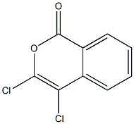 3,4-Dichloroisocoumarin 结构式