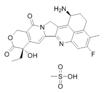 Exatecan mesilate Chemical Structure