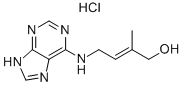 trans-Zeatin Hydrochloride 结构式