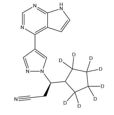Deuruxolitinib 结构式