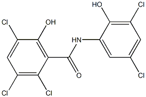 Oxyclozanide 结构式